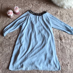 Light blue flowy dress